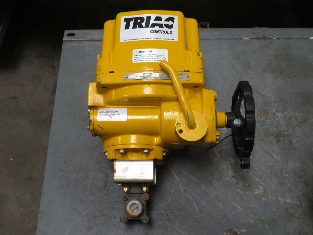 Triac Controls XED1350CXT Submesible Electric Actuator 1350 InLbs T173137 OCO Industrial